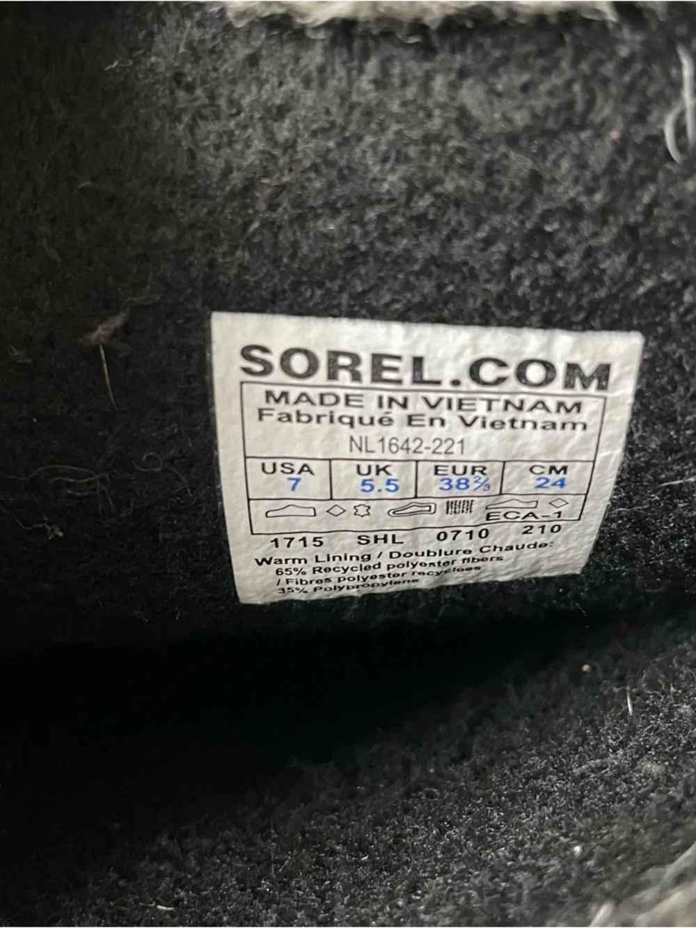 Sorel Cate The Great Insulated Winter Boot | US 7 - Picture 7 of 8